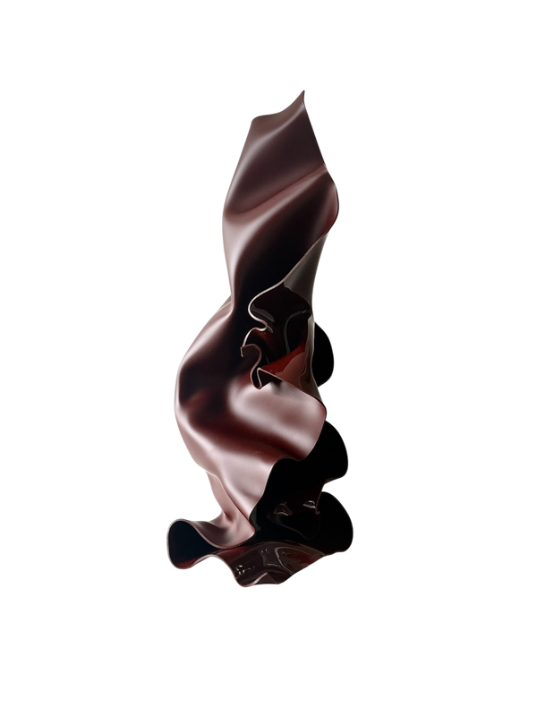 Chocolate Burgundy Lamp