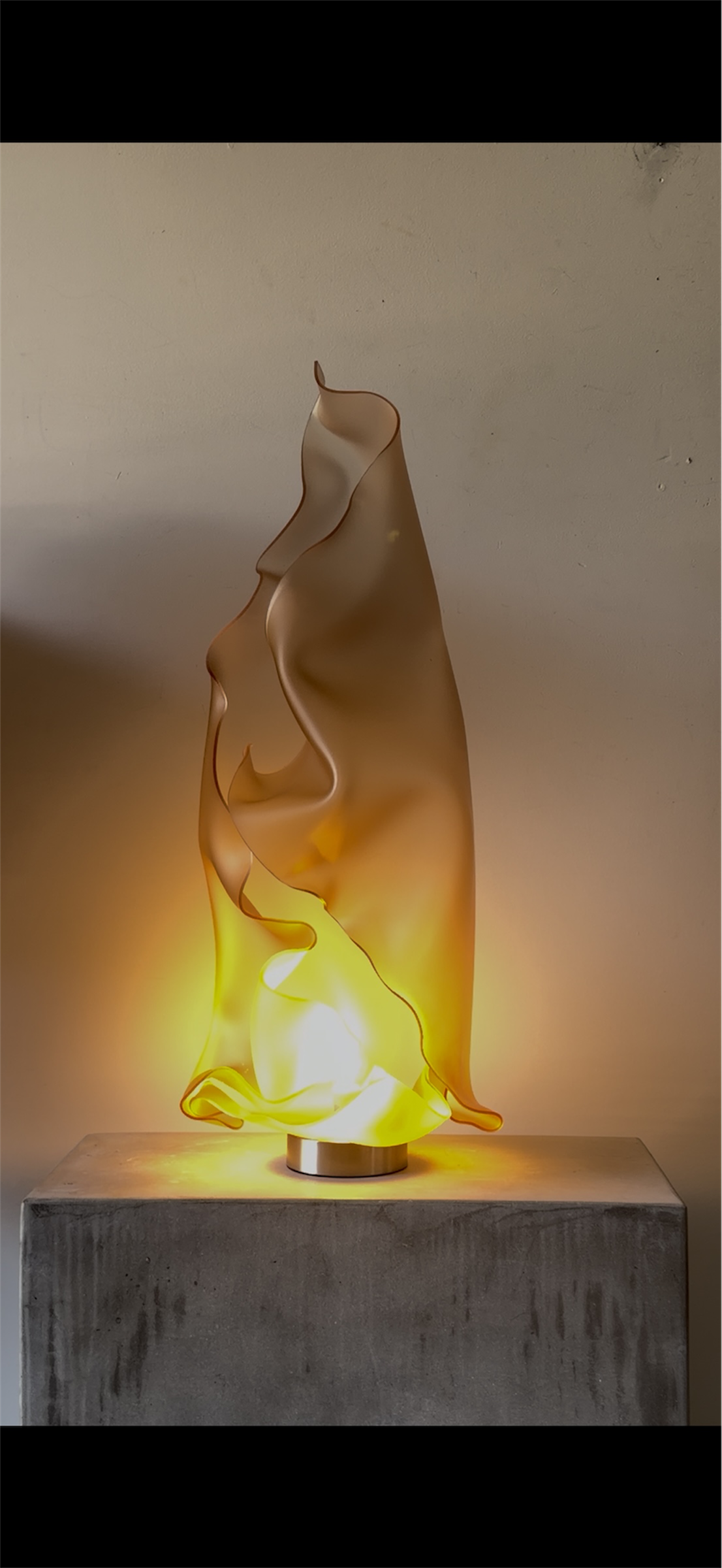 Frosted Latte Lamp