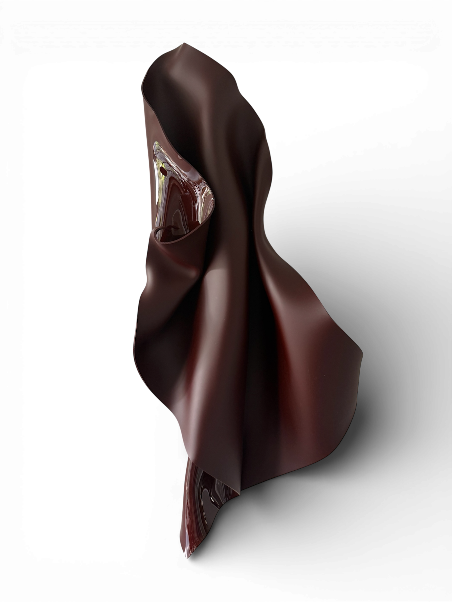 Chocolate Burgundy Wall Sculpture