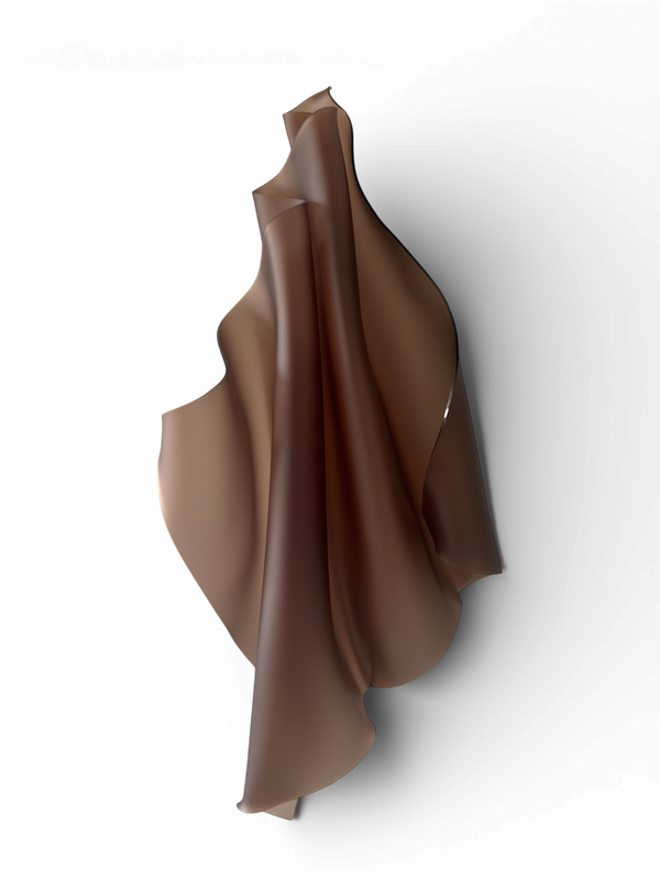 Frosted Mocha Wall Sculpture
