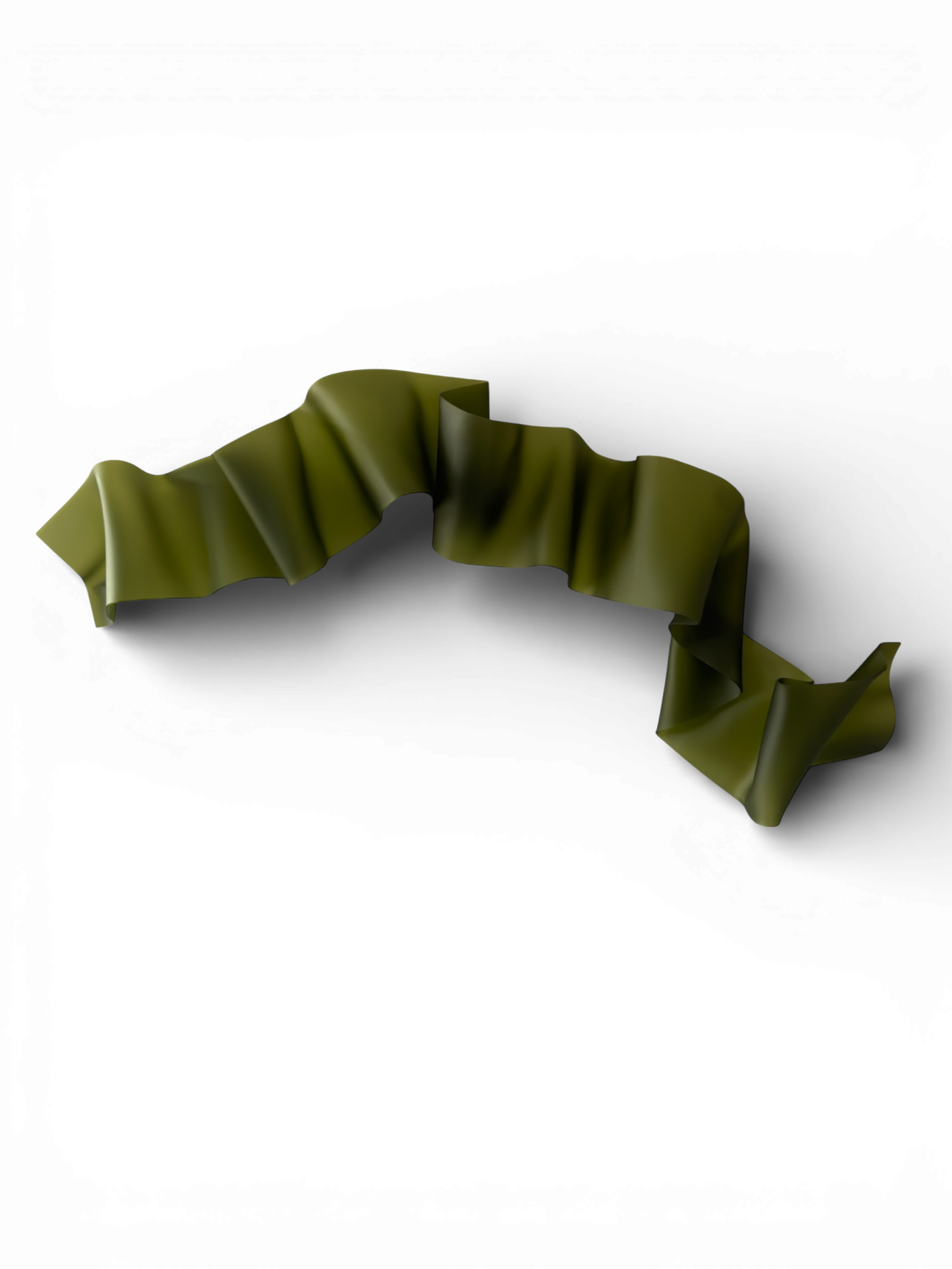 Frosted Nori Wall Ribbon