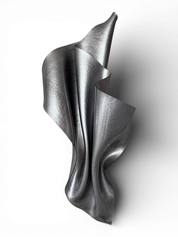 Smoky Chrome Wall Sculpture